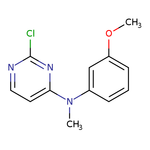 2-chloro-N-(3-methoxyphenyl)-N-methylpyrimidin-4-amine