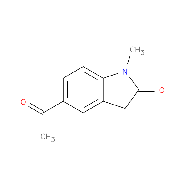5-acetyl-1-methyl-2,3-dihydro-1H-indol-2-one
