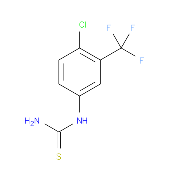 1-(4-Chloro-3-(trifluoromethyl)phenyl)thiourea