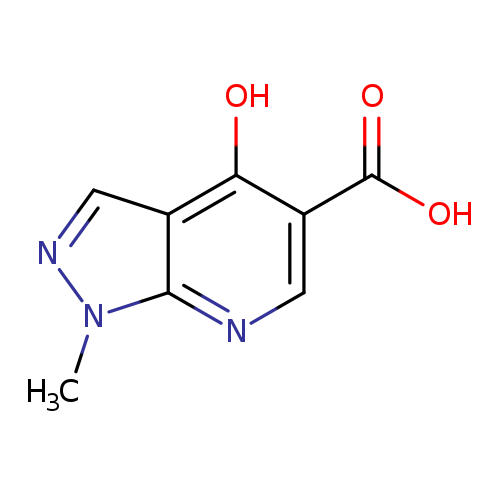 4-hydroxy-1-methyl-1H-pyrazolo[3,4-b]pyridine-5-carboxylic acid