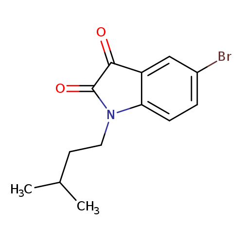 5-Bromo-1-(3-methylbutyl)-1h-indole-2,3-dione