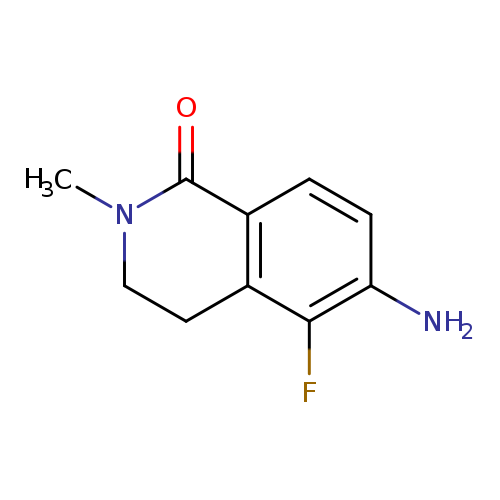 6-amino-5-fluoro-2-methyl-1,2,3,4-tetrahydroisoquinolin-1-one