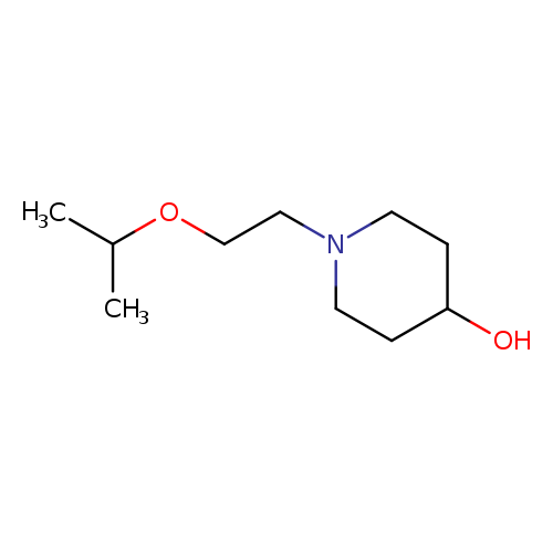 1-[2-(propan-2-yloxy)ethyl]piperidin-4-ol