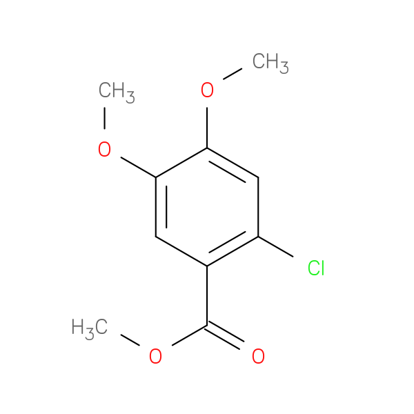 Benzoic acid, 2-chloro-4,5-dimethoxy-, methyl ester