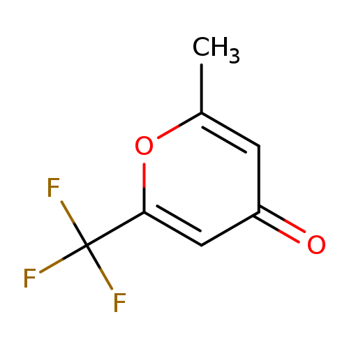 4H-Pyran-4-one, 2-methyl-6-(trifluoromethyl)-