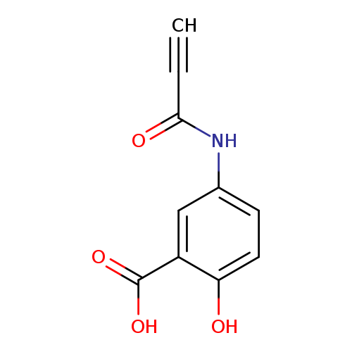 2-hydroxy-5-(prop-2-ynamido)benzoic acid