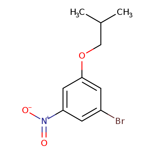 1-bromo-3-(2-methylpropoxy)-5-nitrobenzene