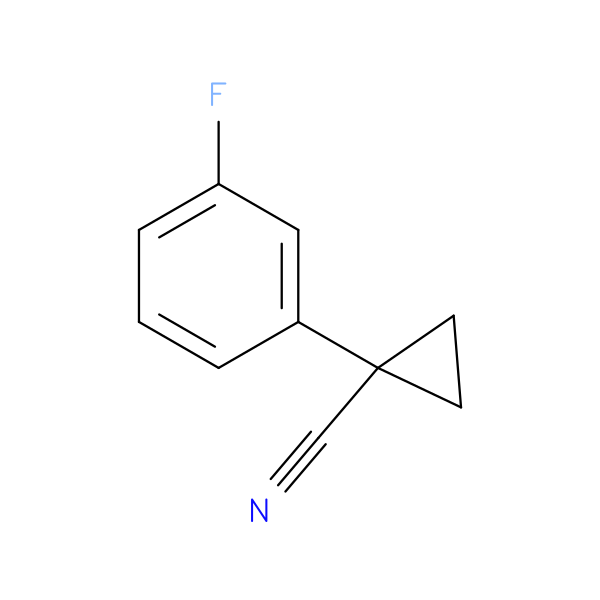 1-(3-Fluorophenyl)cyclopropanecarbonitrile