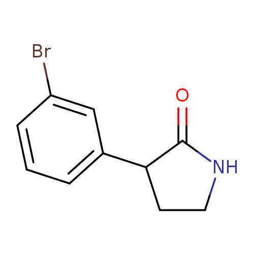 3-(3-bromophenyl)pyrrolidin-2-one