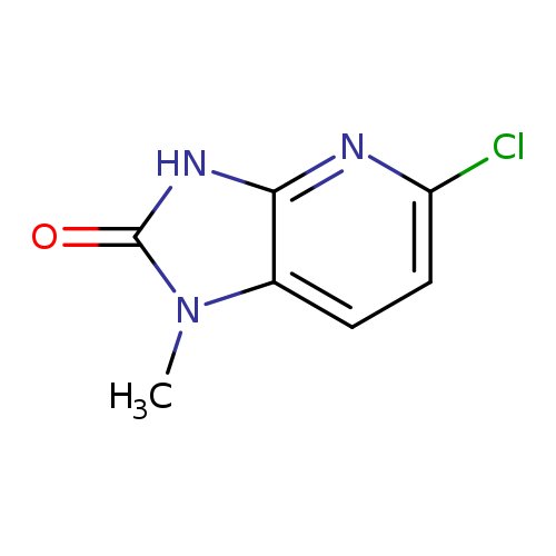 2H-Imidazo[4,5-b]pyridin-2-one, 5-chloro-1,3-dihydro-1-methyl-