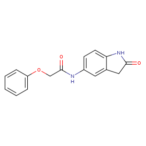 N-(2-oxo-2,3-dihydro-1H-indol-5-yl)-2-phenoxyacetamide