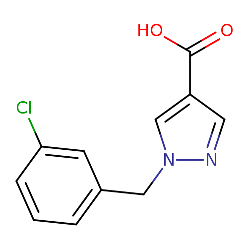 1-(3-Chlorobenzyl)-1H-pyrazole-4-carboxylic acid