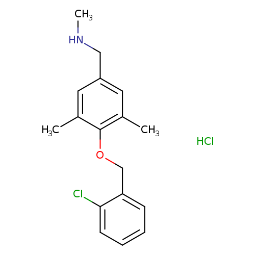 ({4-[(2-chlorophenyl)methoxy]-3,5-dimethylphenyl}methyl)(methyl)amine hydrochloride