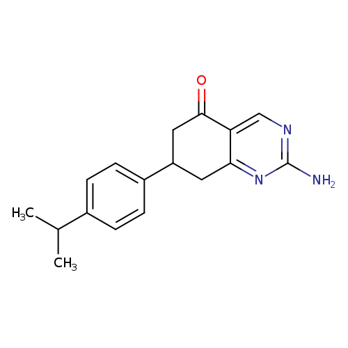 2-Amino-7-(4-isopropylphenyl)-7,8-dihydroquinazolin-5(6h)-one