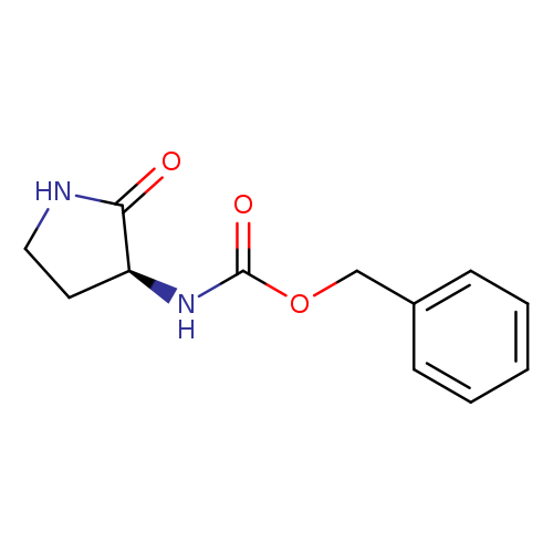 Carbamic acid, [(3S)-2-oxo-3-pyrrolidinyl]-, phenylmethyl ester (9CI)
