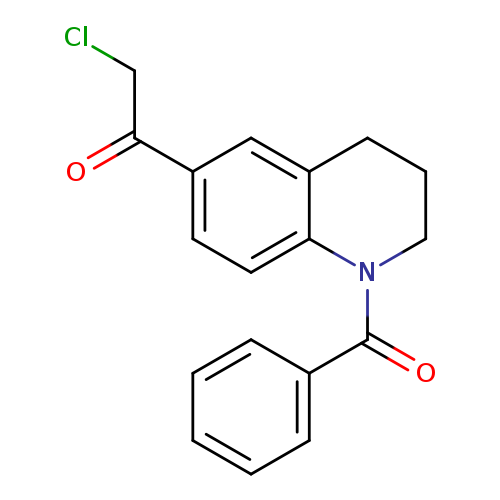 1-(1-benzoyl-1,2,3,4-tetrahydroquinolin-6-yl)-2-chloroethan-1-one