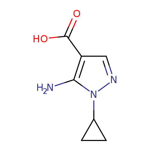 5-amino-1-cyclopropyl-1H-pyrazole-4-carboxylic acid