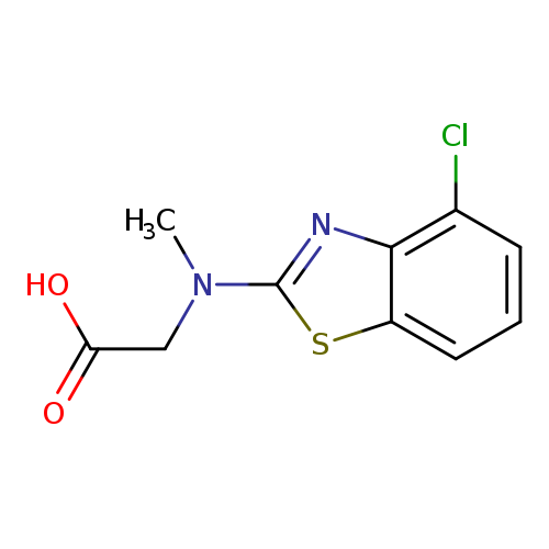 N-(4-Chloro-1,3-benzothiazol-2-yl)-N-methylglycine