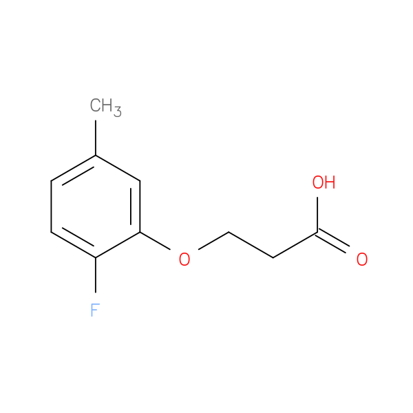3-(2-Fluoro-5-methylphenoxy)propanoic acid