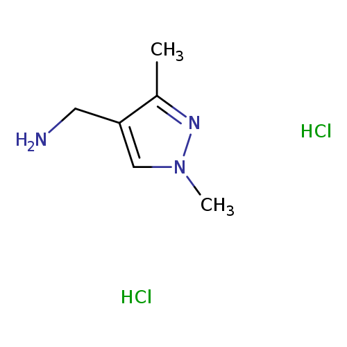 (1,3-dimethyl-1H-pyrazol-4-yl)methanamine dihydrochloride