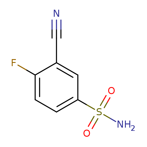 3-Cyano-4-Fluorobenzenesulfonamide