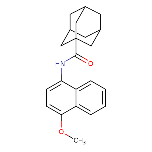 N-(4-methoxynaphthalen-1-yl)adamantane-1-carboxamide