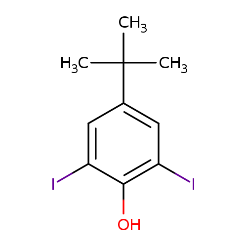 Phenol, 4-(1,1-dimethylethyl)-2,6-diiodo-