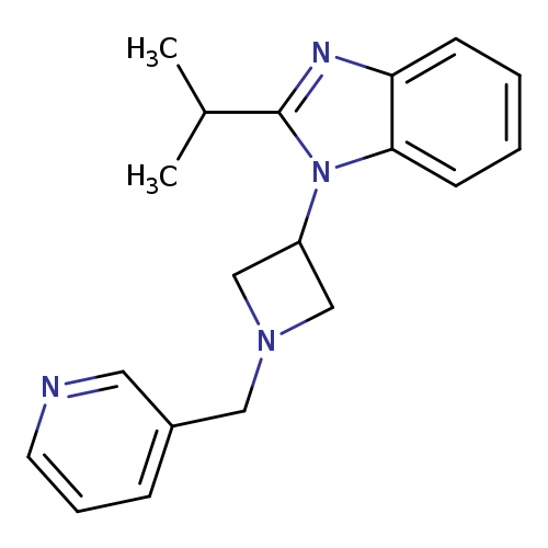 2-(propan-2-yl)-1-{1-[(pyridin-3-yl)methyl]azetidin-3-yl}-1H-1,3-benzodiazole