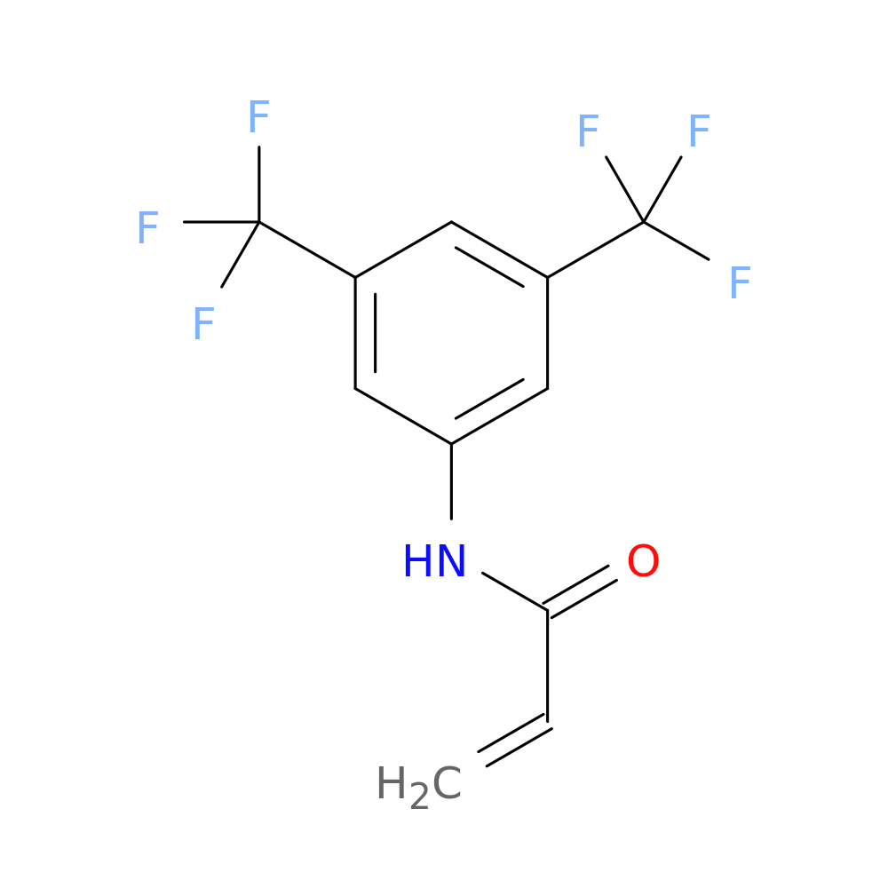2-Propenamide, N-[3,5-bis(trifluoromethyl)phenyl]-