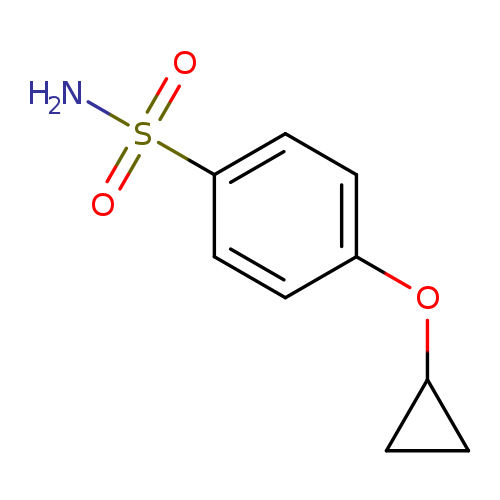 4-cyclopropoxybenzene-1-sulfonamide
