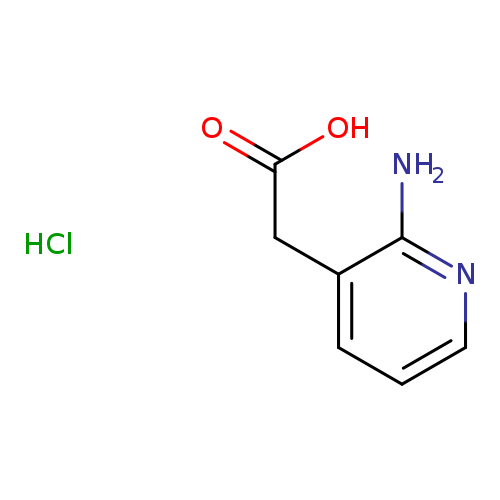 2-(2-Aminopyridin-3-yl)acetic acid hydrochloride