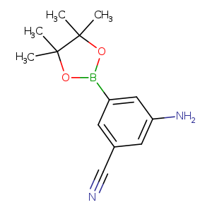 3-AMINO-5-(TETRAMETHYL-1,3,2-DIOXABOROLAN-2-YL)BENZONITRILE