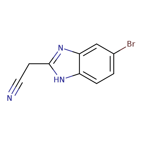 2-(5-Bromo-1H-benzo[d]imidazol-2-yl)acetonitrile