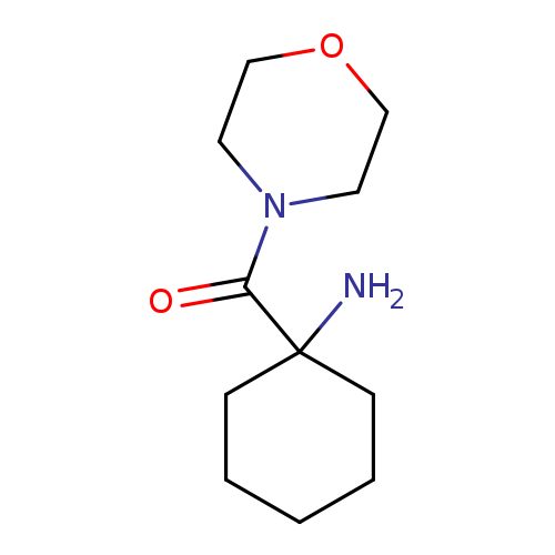 1-(morpholine-4-carbonyl)cyclohexan-1-amine