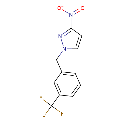 3-Nitro-1-[3-(trifluoromethyl)benzyl]-1h-pyrazole