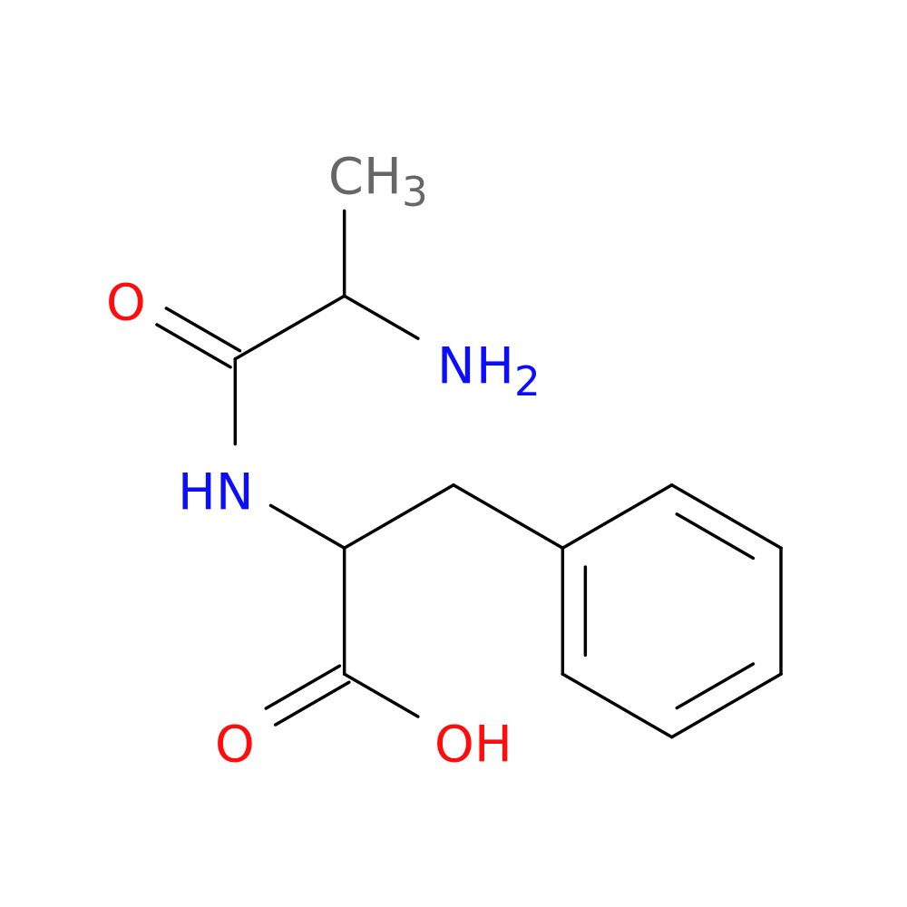 2-(2-Aminopropanamido)-3-Phenylpropanoic Acid