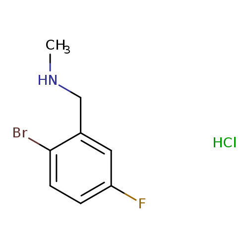 [(2-Bromo-5-fluorophenyl)methyl](methyl)amine hydrochloride