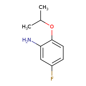Benzenamine, 5-fluoro-2-(1-methylethoxy)-