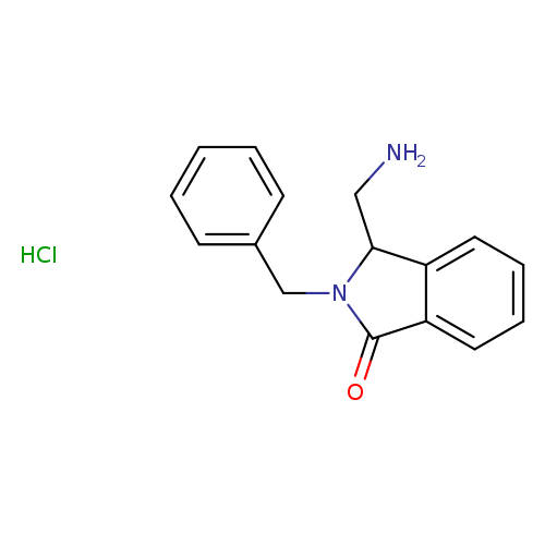 3-(aminomethyl)-2-benzyl-2,3-dihydro-1h-isoindol-1-one hydrochloride