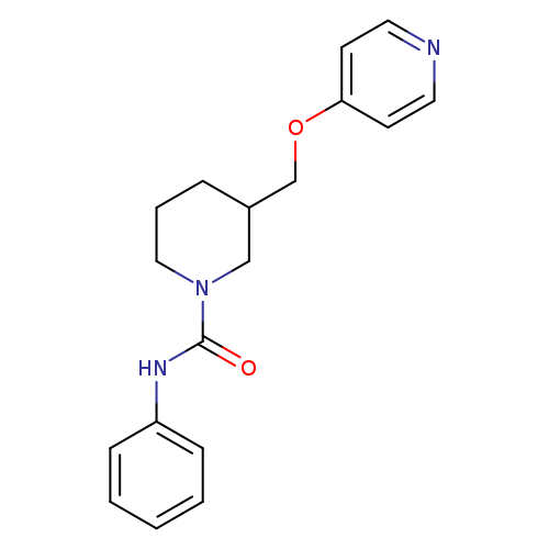 N-phenyl-3-[(pyridin-4-yloxy)methyl]piperidine-1-carboxamide