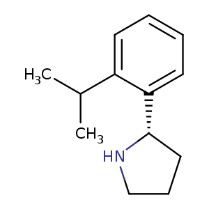 (2S)-2-[2-(propan-2-yl)phenyl]pyrrolidine