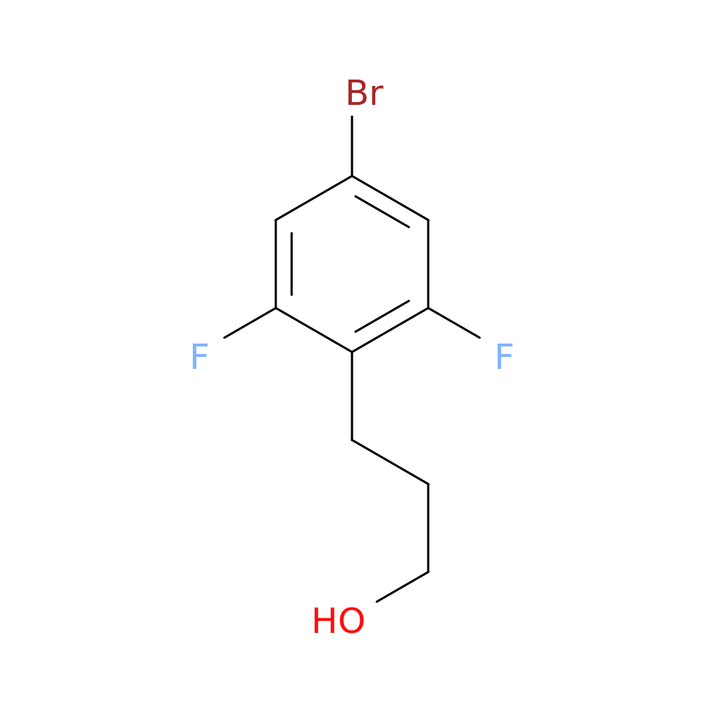 3-(4-bromo-2,6-difluorophenyl)propan-1-ol