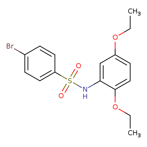 4-Bromo-N-(2,5-diethoxyphenyl)benzenesulfonamide