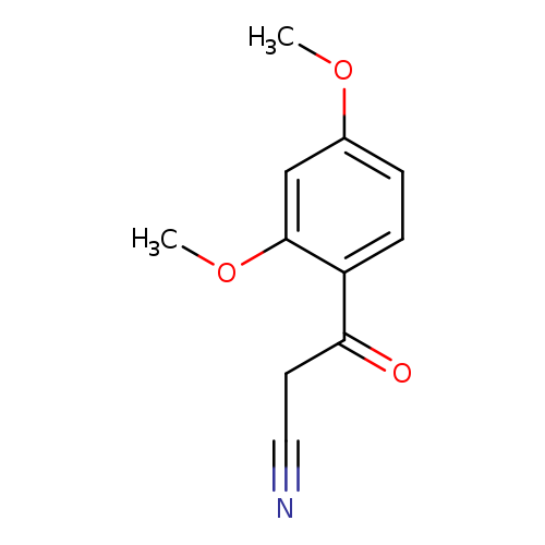 3-(2,4-Dimethoxyphenyl)-3-oxopropanenitrile