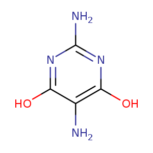 4(1H)-Pyrimidinone, 2,5-diamino-6-hydroxy-