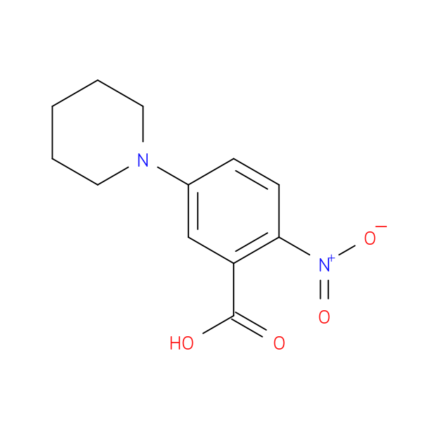 2-nitro-5-(piperidin-1-yl)benzoic acid