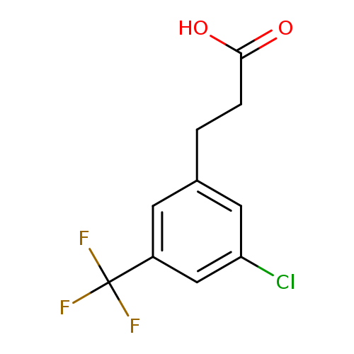 3-[3-CHLORO-5-(TRIFLUOROMETHYL)PHENYL]PROPIONIC ACID