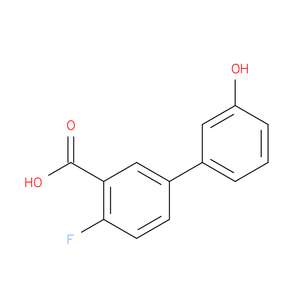 2-Fluoro-5-(3-hydroxyphenyl)benzoic acid
