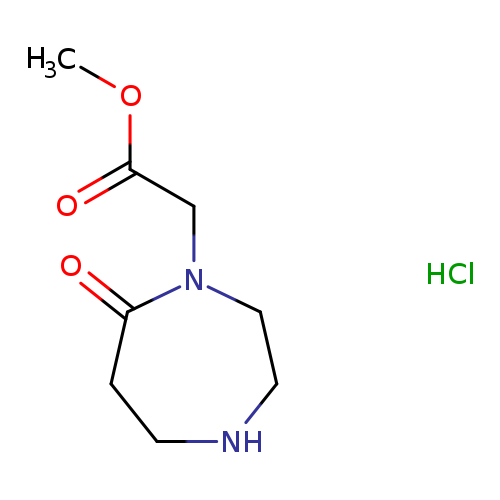 methyl 2-(7-oxo-1,4-diazepan-1-yl)acetate hydrochloride