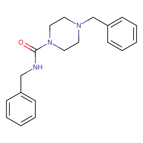 N,4-dibenzylpiperazine-1-carboxamide